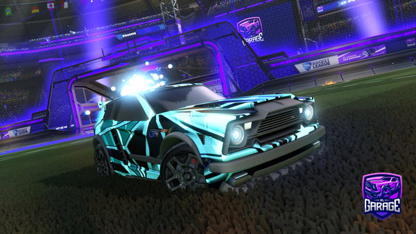A Rocket League car design from _Nexxty_
