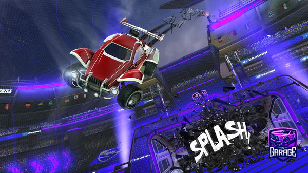 A Rocket League car design from bladedbay