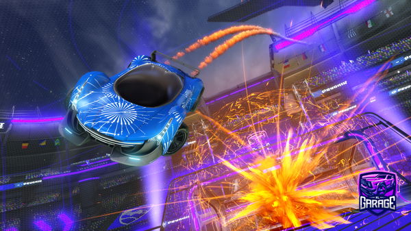 A Rocket League car design from JollySpeed