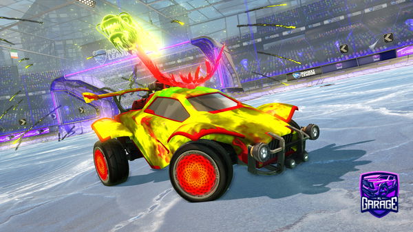 A Rocket League car design from StealSuol04