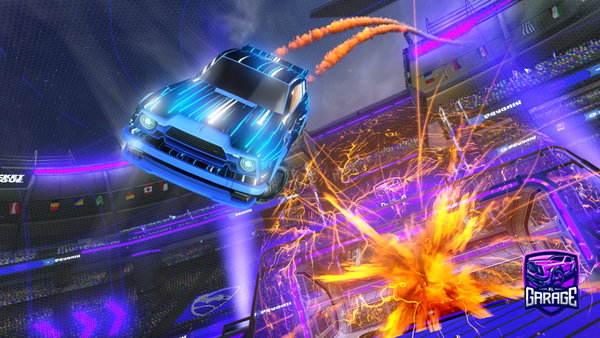 A Rocket League car design from tonymontanaaa