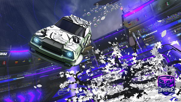 A Rocket League car design from Neat6ix