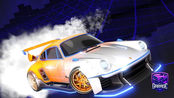 A Rocket League car design from MrRogers143