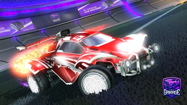 A Rocket League car design from Forn3uzz