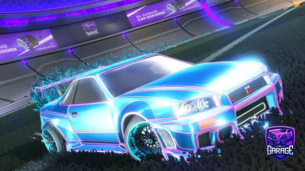 A Rocket League car design from Benst53