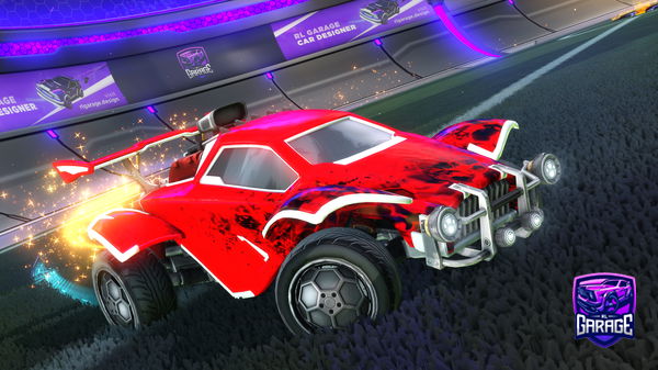 A Rocket League car design from Bluemoon22