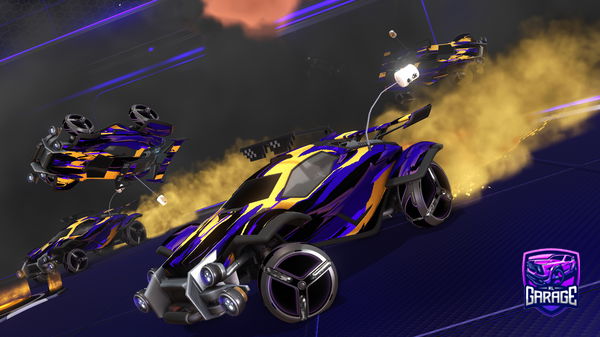 A Rocket League car design from bolt08