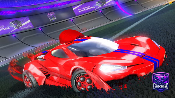 A Rocket League car design from YtTimberedElf132