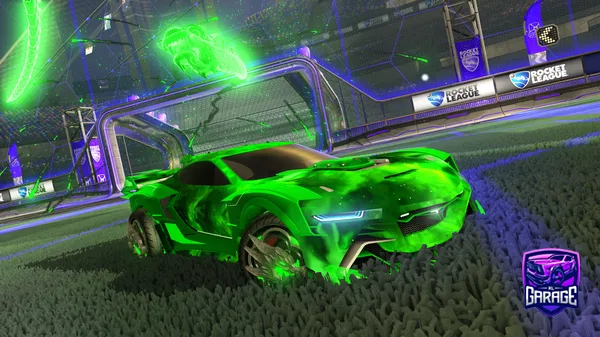 A Rocket League car design from DeltaDragon004