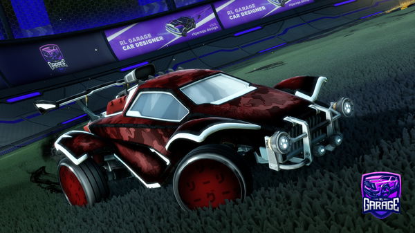 A Rocket League car design from sxmmysamsam