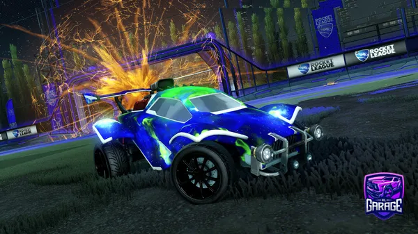 A Rocket League car design from GSPEEDV