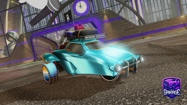 A Rocket League car design from Babyscklid