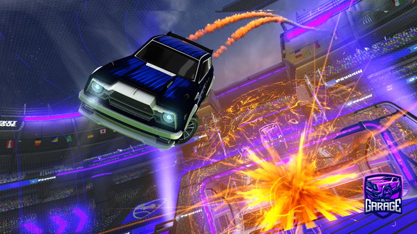 A Rocket League car design from Statogirl