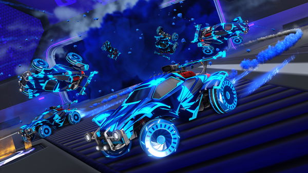 A Rocket League car design from Jeebozz