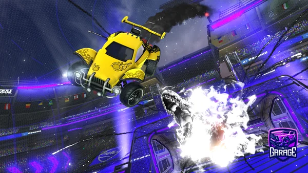 A Rocket League car design from RISKYYISTAKEN