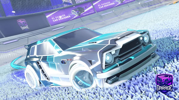 A Rocket League car design from stova