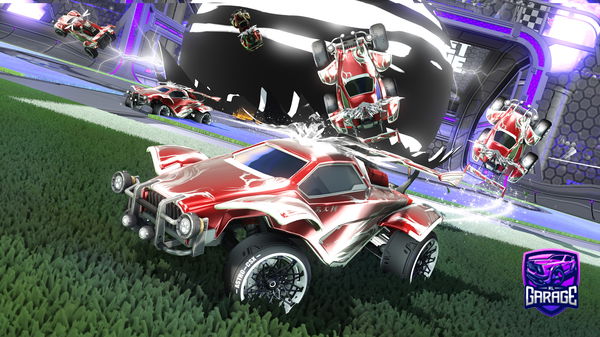 A Rocket League car design from Hardes008