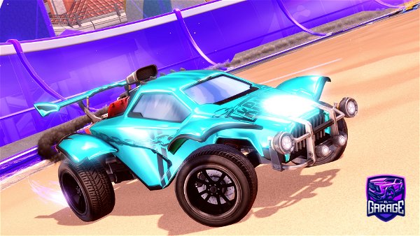 A Rocket League car design from TIIP5Y