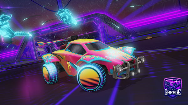 A Rocket League car design from TStriker07