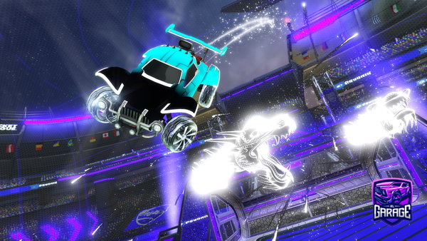 A Rocket League car design from LaZrEman