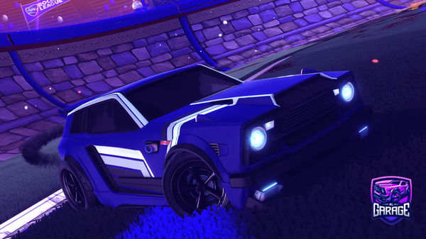 A Rocket League car design from supERin06