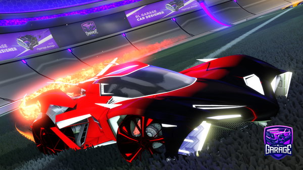 A Rocket League car design from Cayul58
