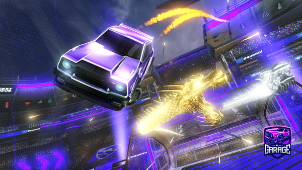 A Rocket League car design from boomshaks