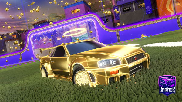 A Rocket League car design from BILALXB