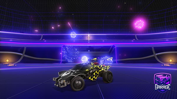 A Rocket League car design from Crayonzs