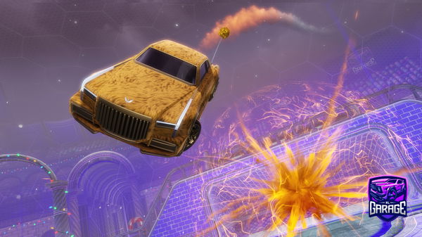 A Rocket League car design from lightshadowww