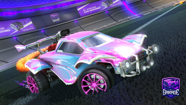 A Rocket League car design from Shotgun_simmy