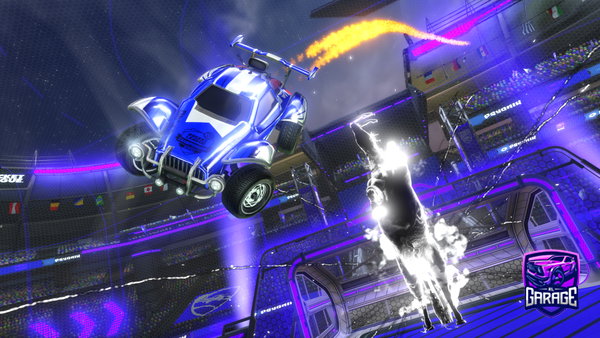 A Rocket League car design from Axyyy11