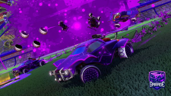 A Rocket League car design from Puffylattice948