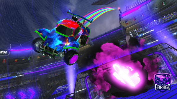 A Rocket League car design from PewPewGamer64