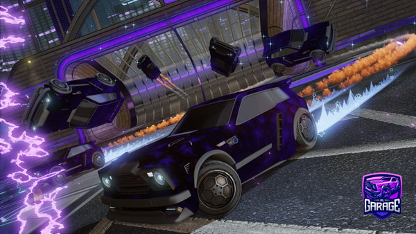 A Rocket League car design from DACOMAX