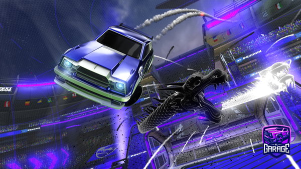 A Rocket League car design from Bobbyonraro
