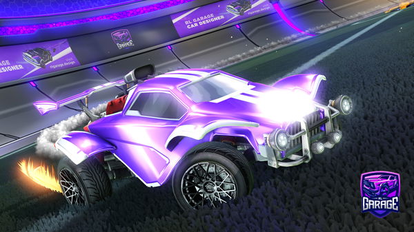 A Rocket League car design from Deceno