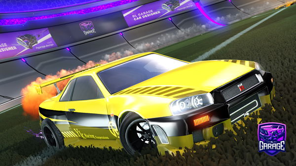 A Rocket League car design from THENorseHORSE