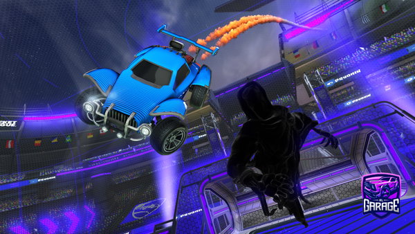 A Rocket League car design from Memphis1