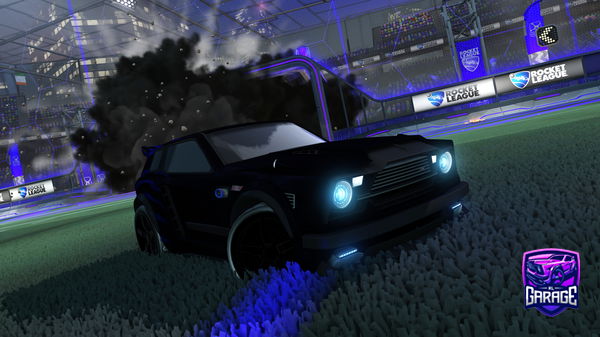 A Rocket League car design from OpaMahmoet