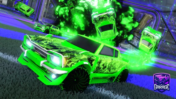 A Rocket League car design from SuperMommy