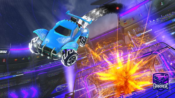 A Rocket League car design from Eltaf