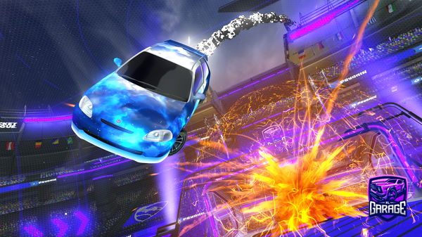 A Rocket League car design from NatDaBeastz