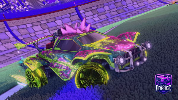 A Rocket League car design from XudiBTB2