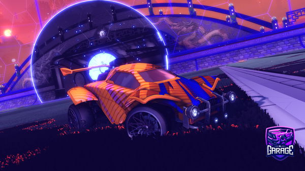 A Rocket League car design from Dimitritrader