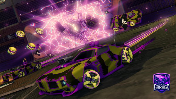 A Rocket League car design from GodZenix255