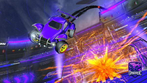 A Rocket League car design from bseb