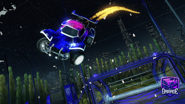 A Rocket League car design from Micael101022