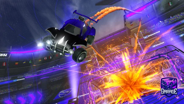 A Rocket League car design from Vegethenks