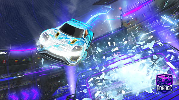 A Rocket League car design from SBCloud